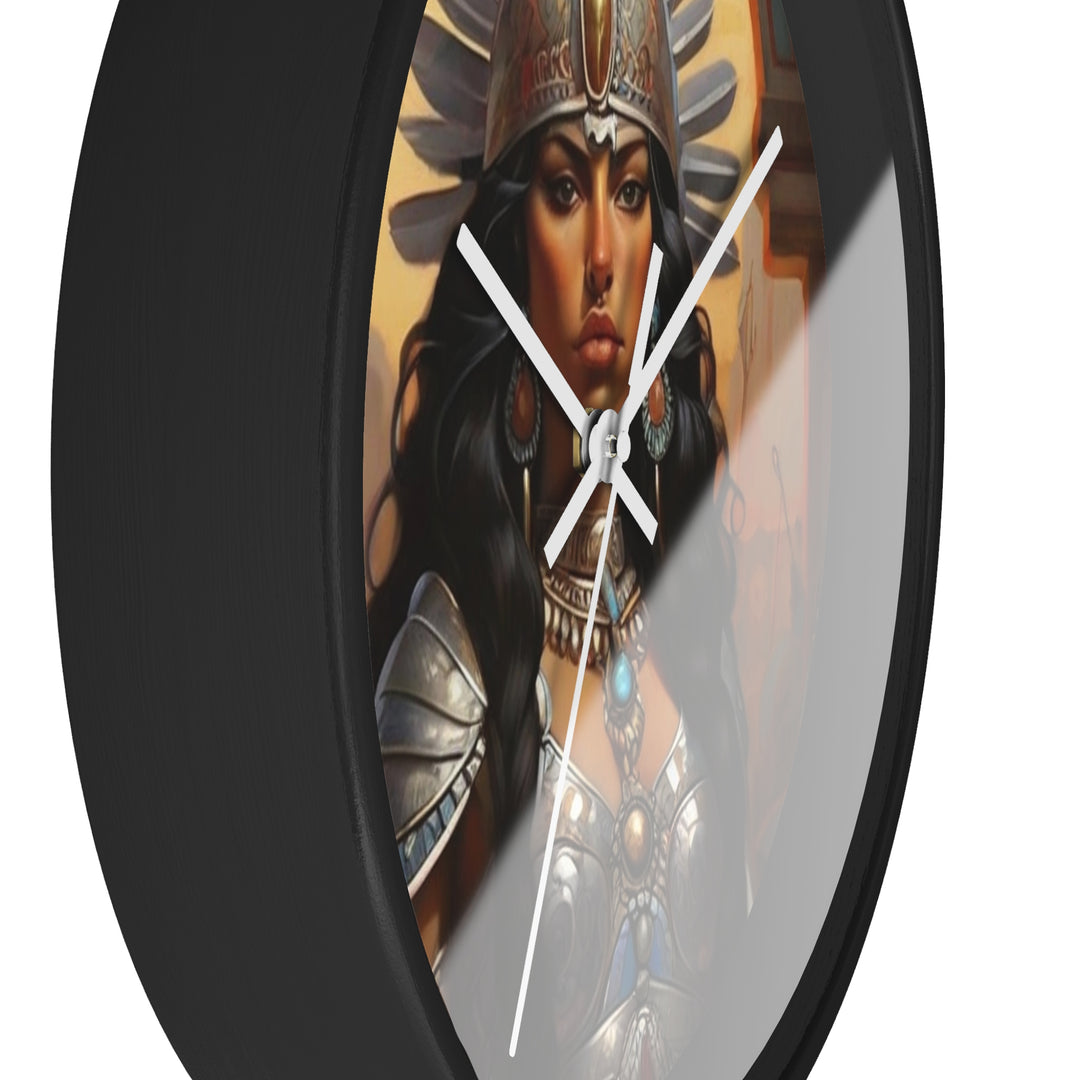 Aztec Princess Wall Clock