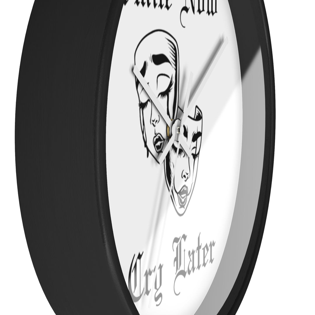 Smile Now Cry Later Wall Clock