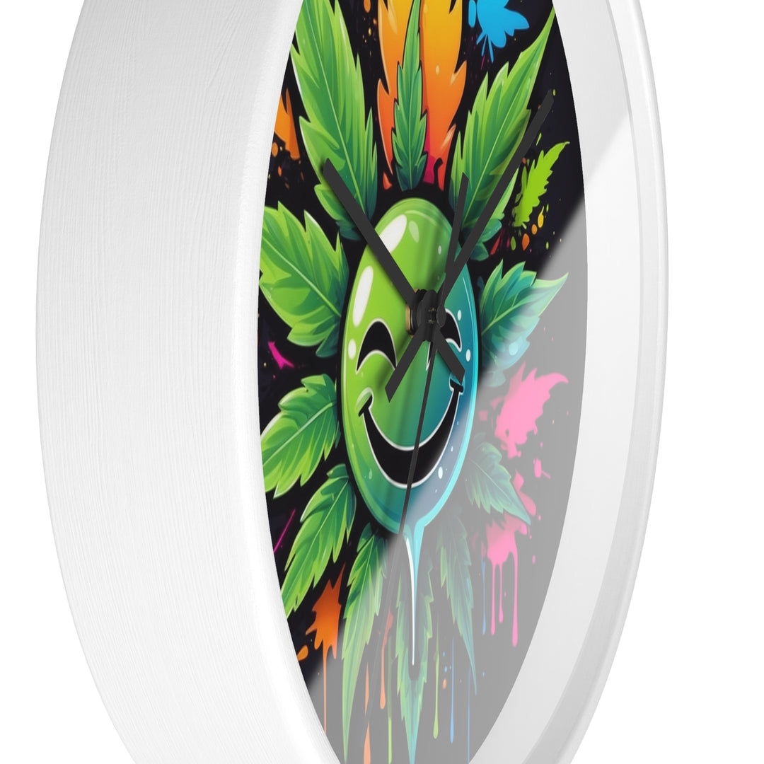 Budlicious Cannabis Wall Clock