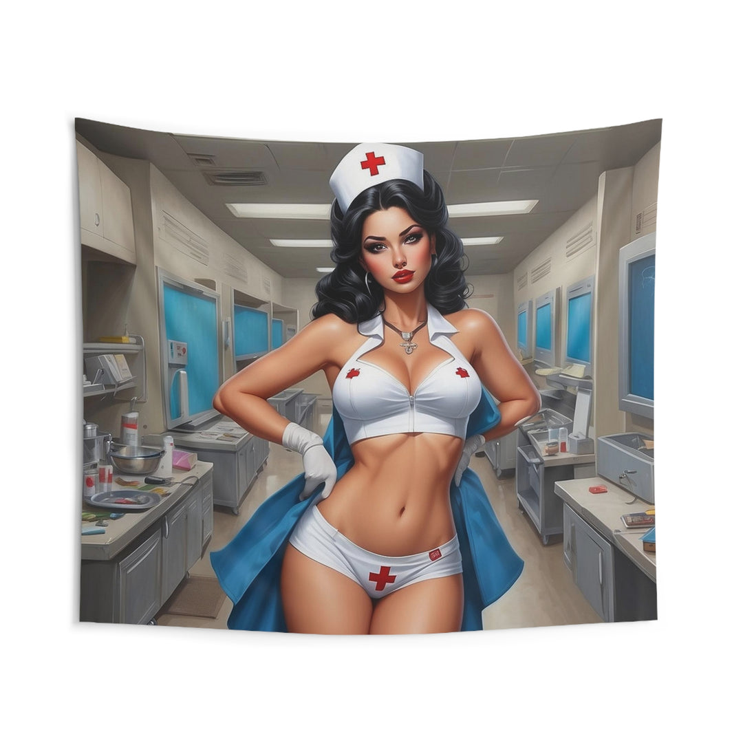 Nurse Love Indoor Wall Tapestries