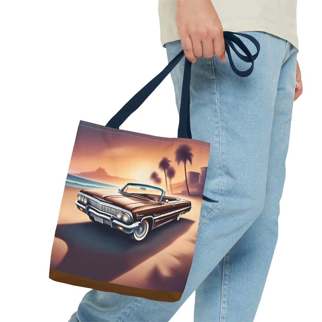 1964 Impala Brown Fantasy Tote Bag (AOP)