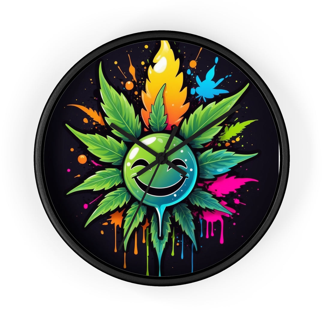 Budlicious Cannabis Wall Clock