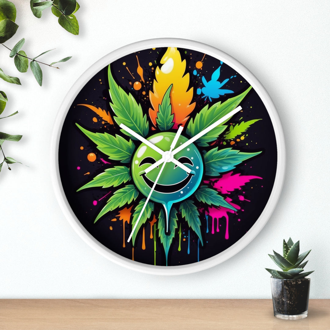 Budlicious Cannabis Wall Clock