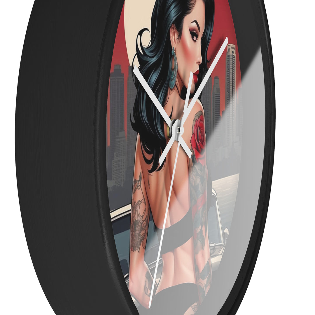 Chicana Wall Clock