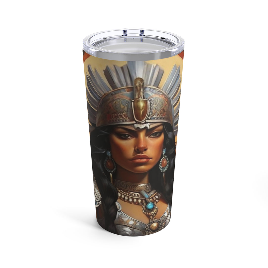 Mexican Warrior Princes Tumbler 20oz