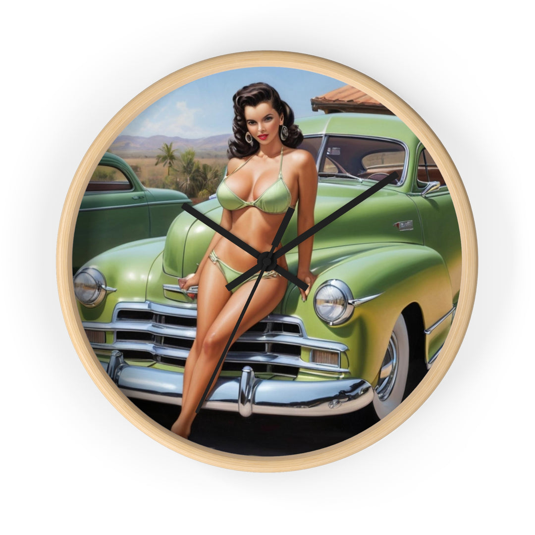 1948 Fleetline Wall Clock