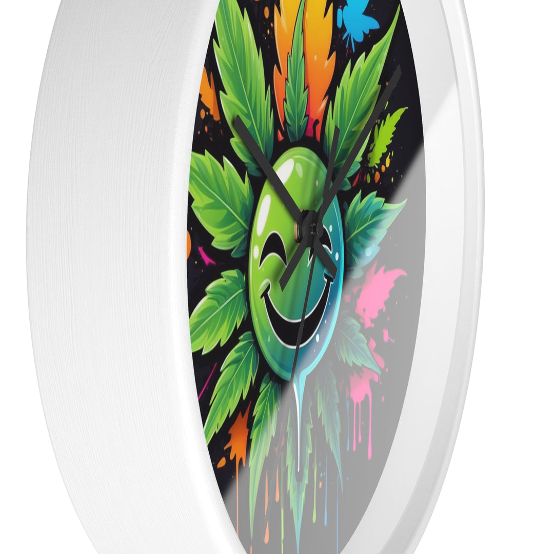 Budlicious Cannabis Wall Clock