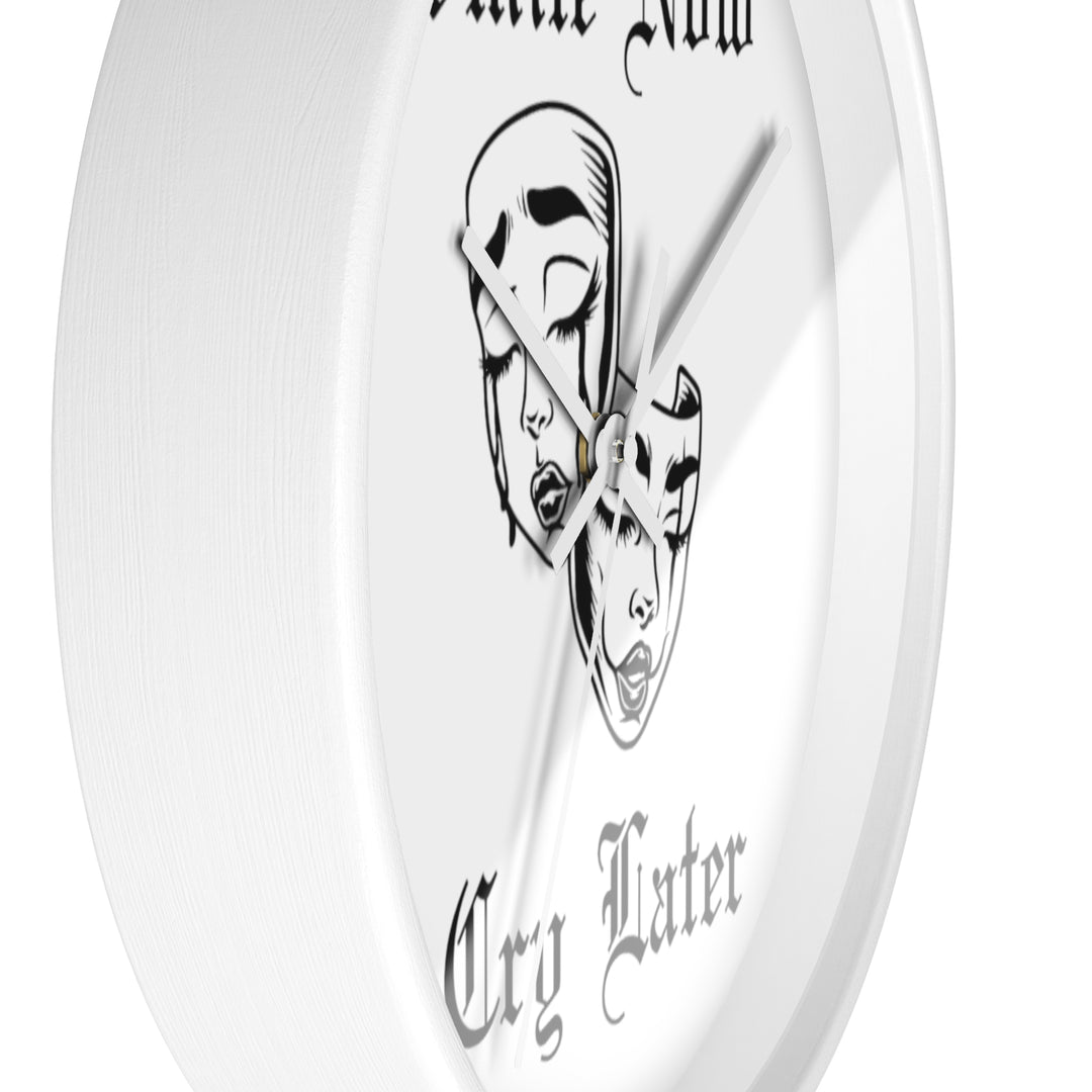 Smile Now Cry Later Wall Clock