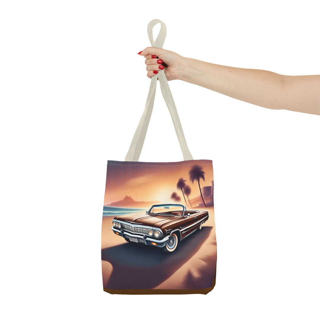 1964 Impala Brown Fantasy Tote Bag (AOP)