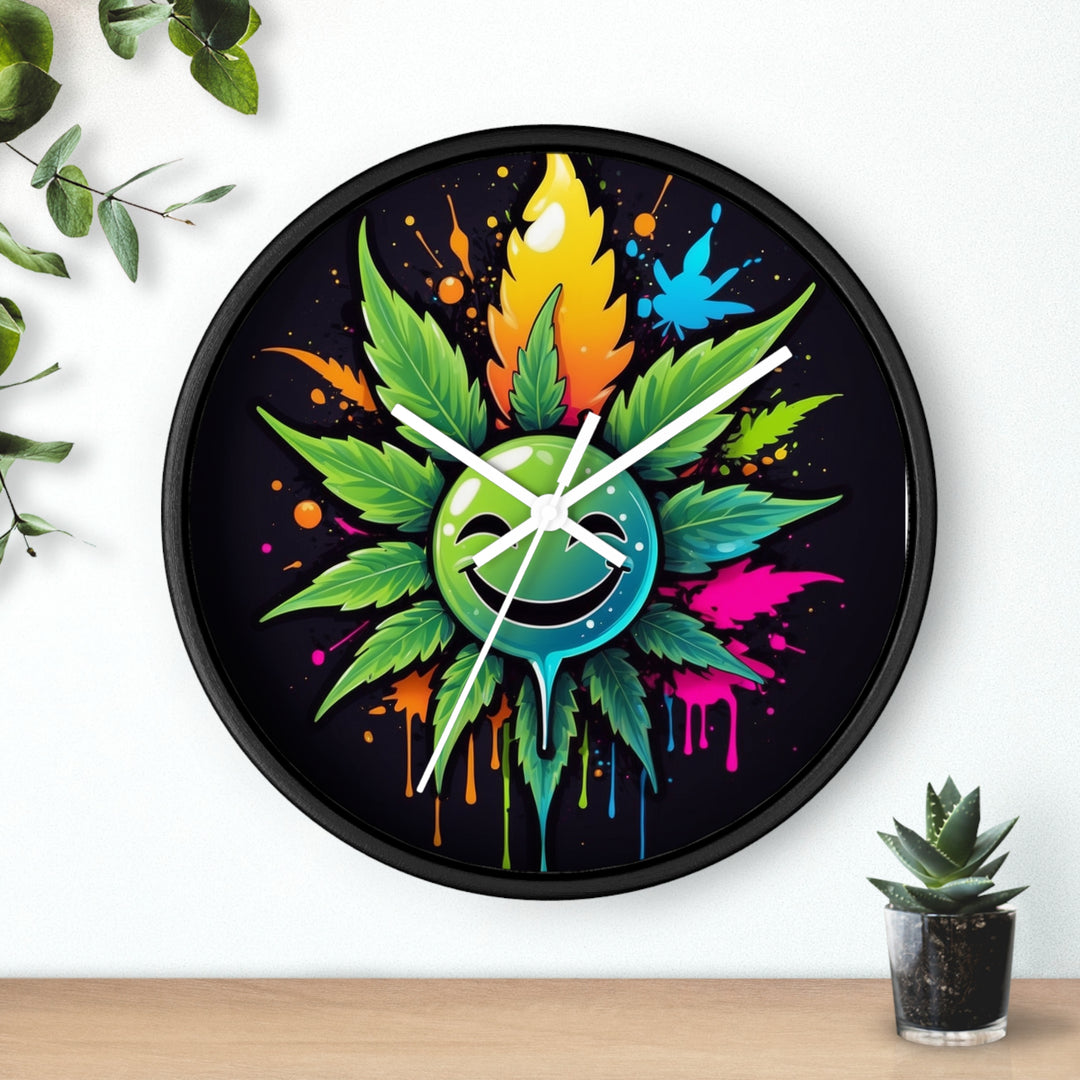 Budlicious Cannabis Wall Clock