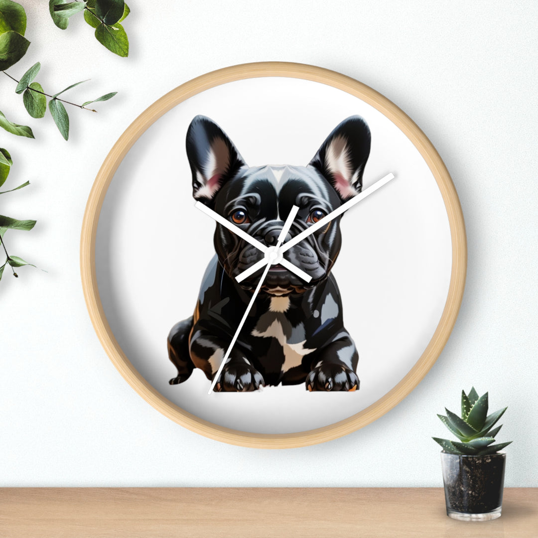 French Bulldog Wall Clock