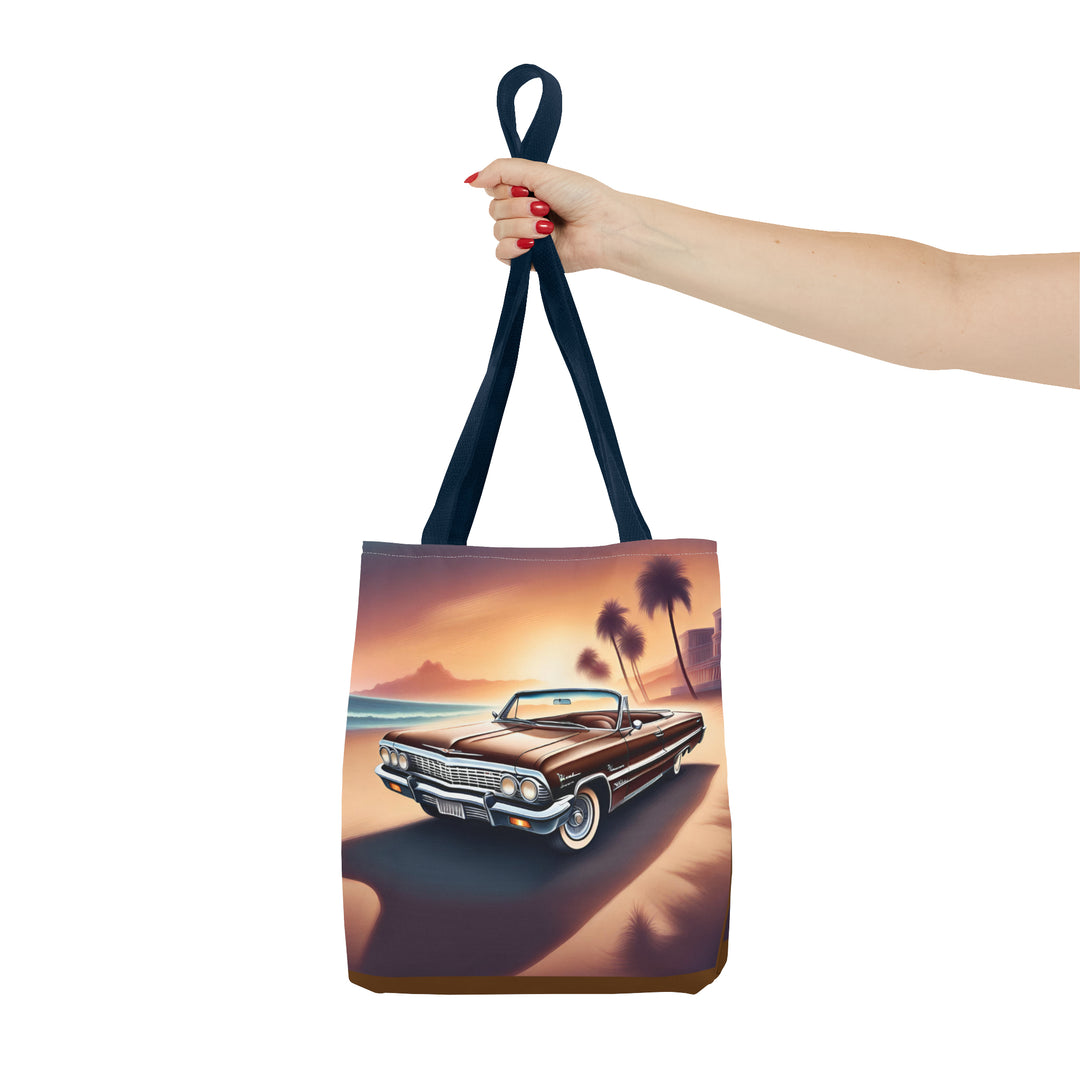 1964 Impala Brown Fantasy Tote Bag (AOP)