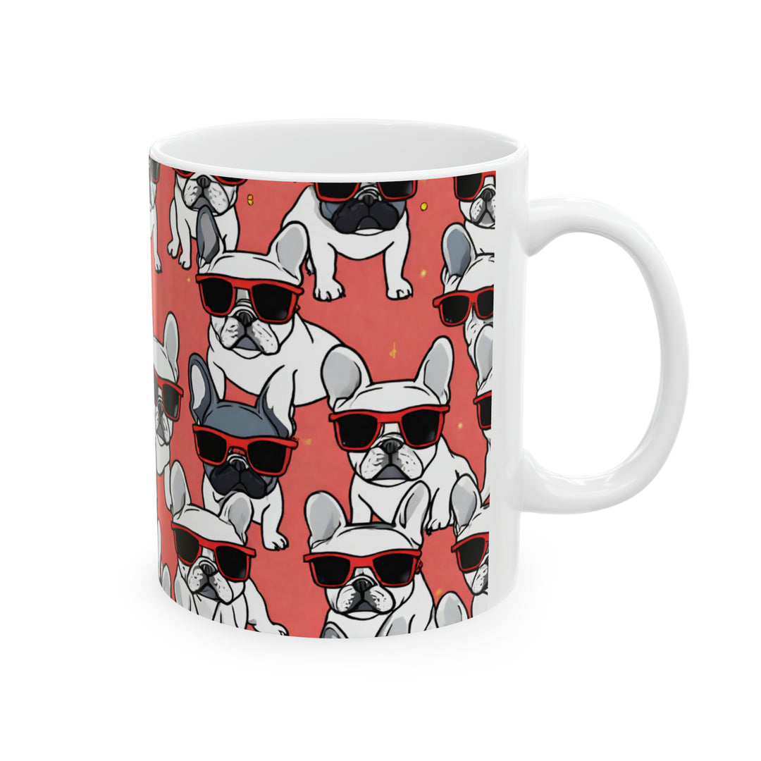 French Bulldog Coffee Warhol Ceramic Mug 11oz