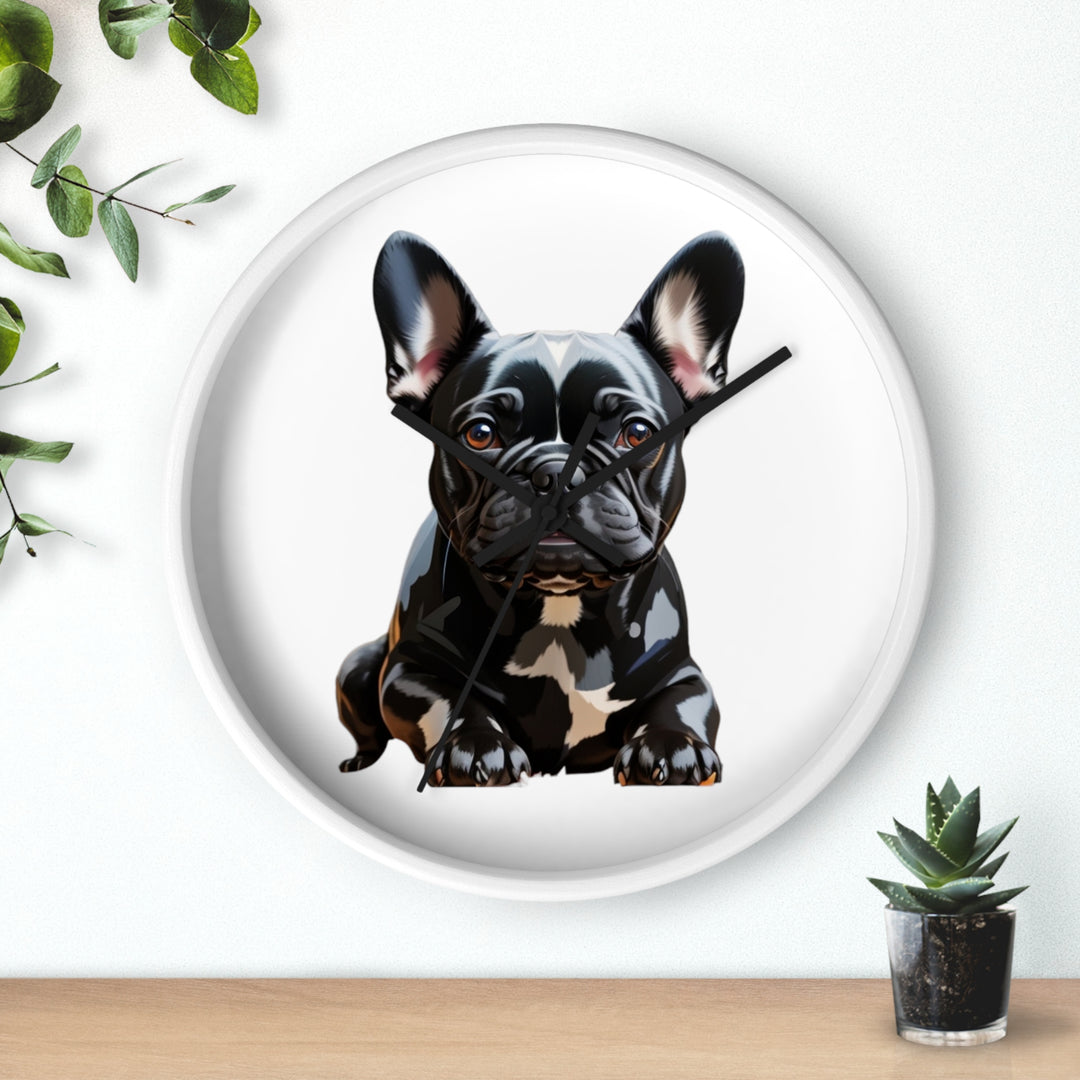 French Bulldog Wall Clock