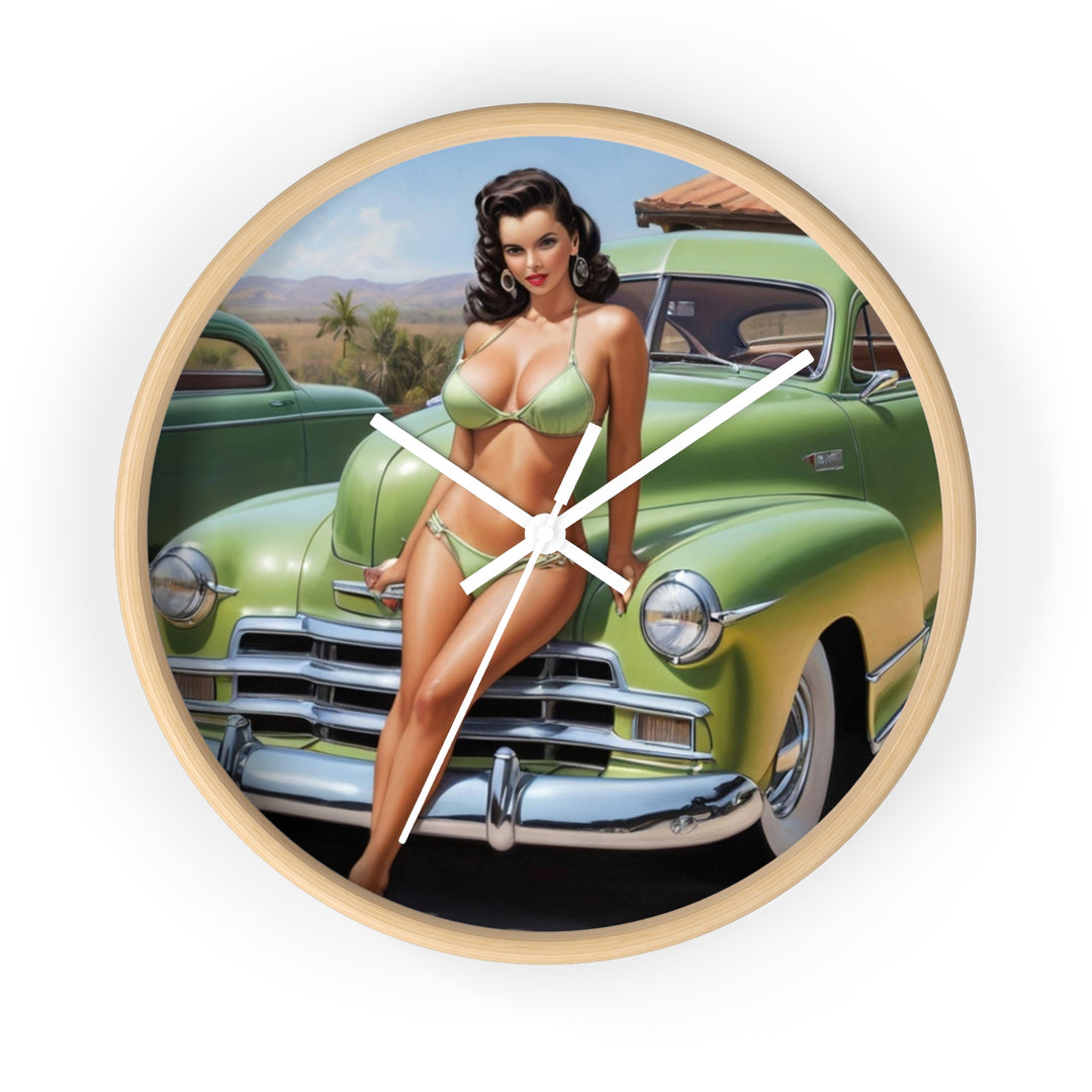 1948 Fleetline Wall Clock