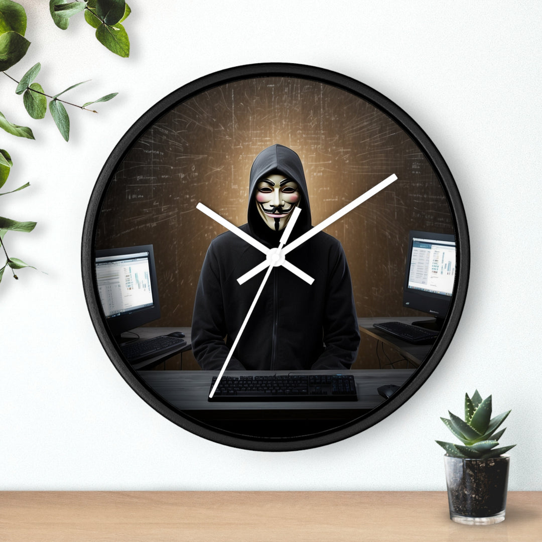 Guy Fawkes Wall Clock