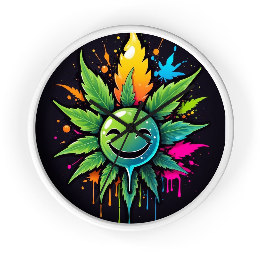 Budlicious Cannabis Wall Clock