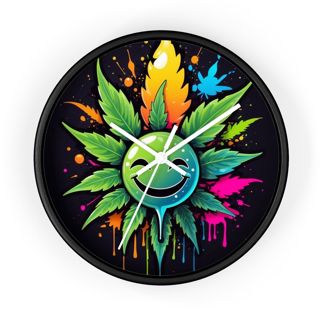 Budlicious Cannabis Wall Clock