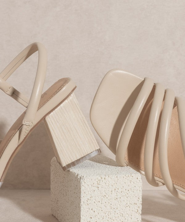 OASIS SOCIETY Ashley - Wooden Heel Sandal