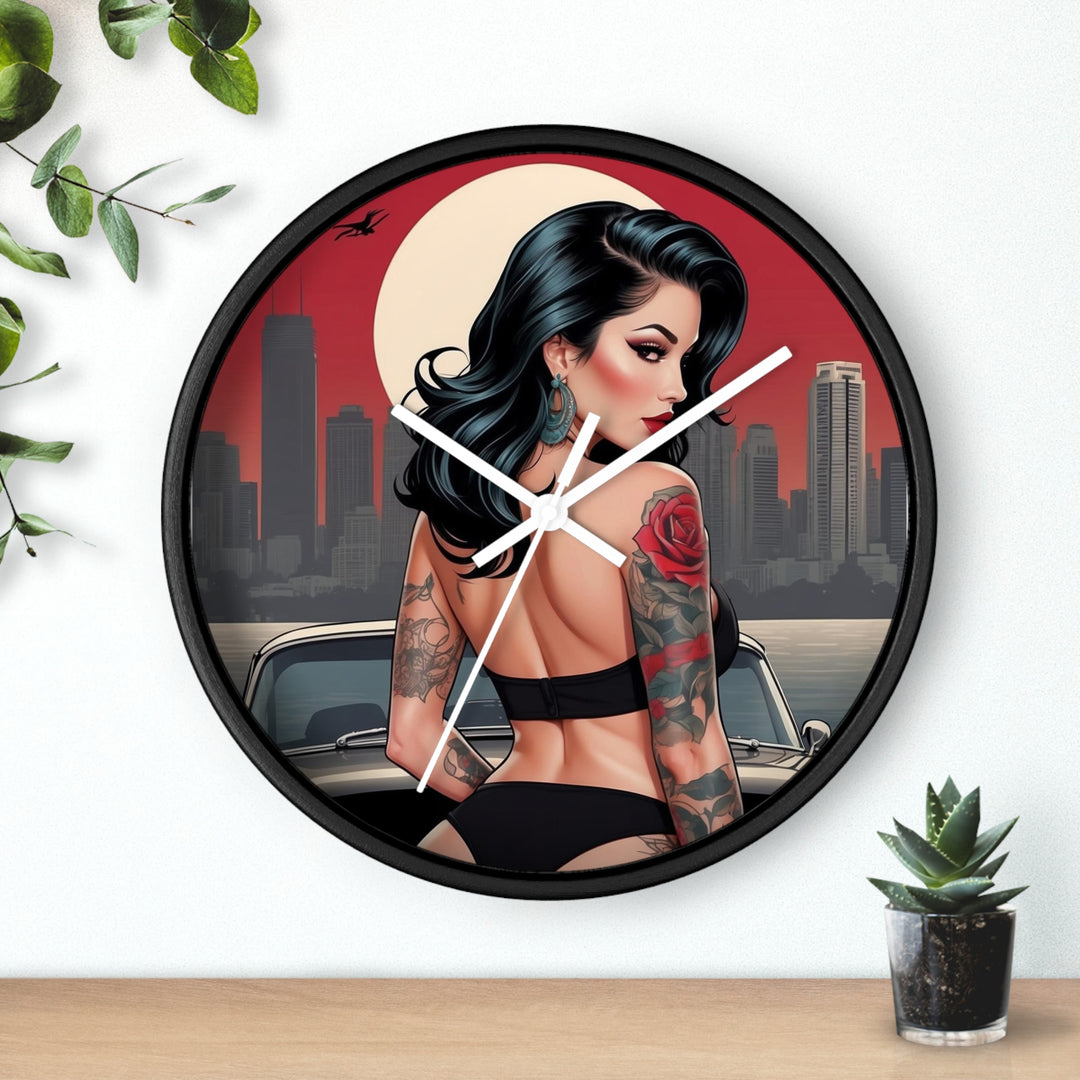 Chicana Wall Clock