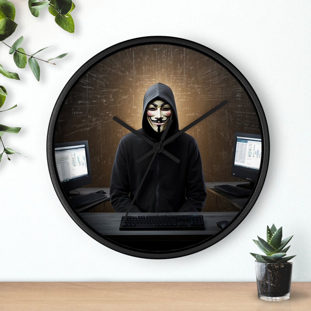 Guy Fawkes Wall Clock