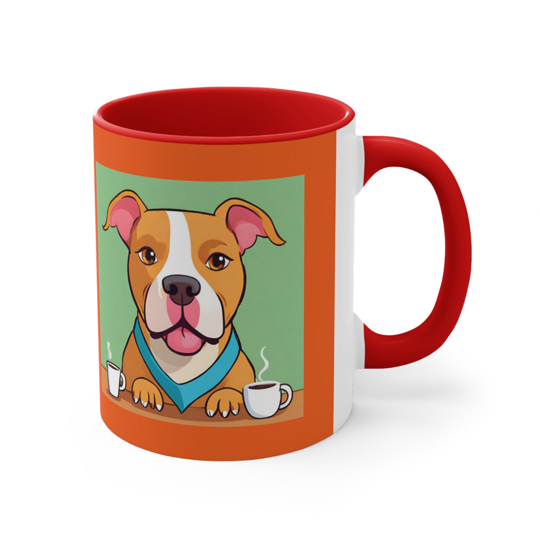 Pitbull Coffee Accent Coffee Mug, 11oz