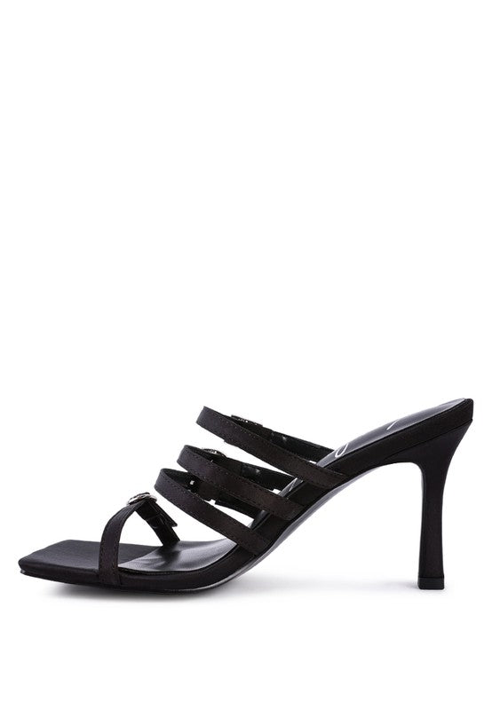 NYLE PLATFORM HEELED SANDALS