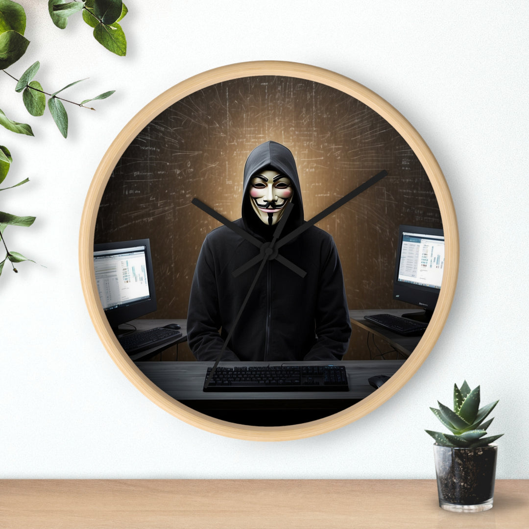 Guy Fawkes Wall Clock