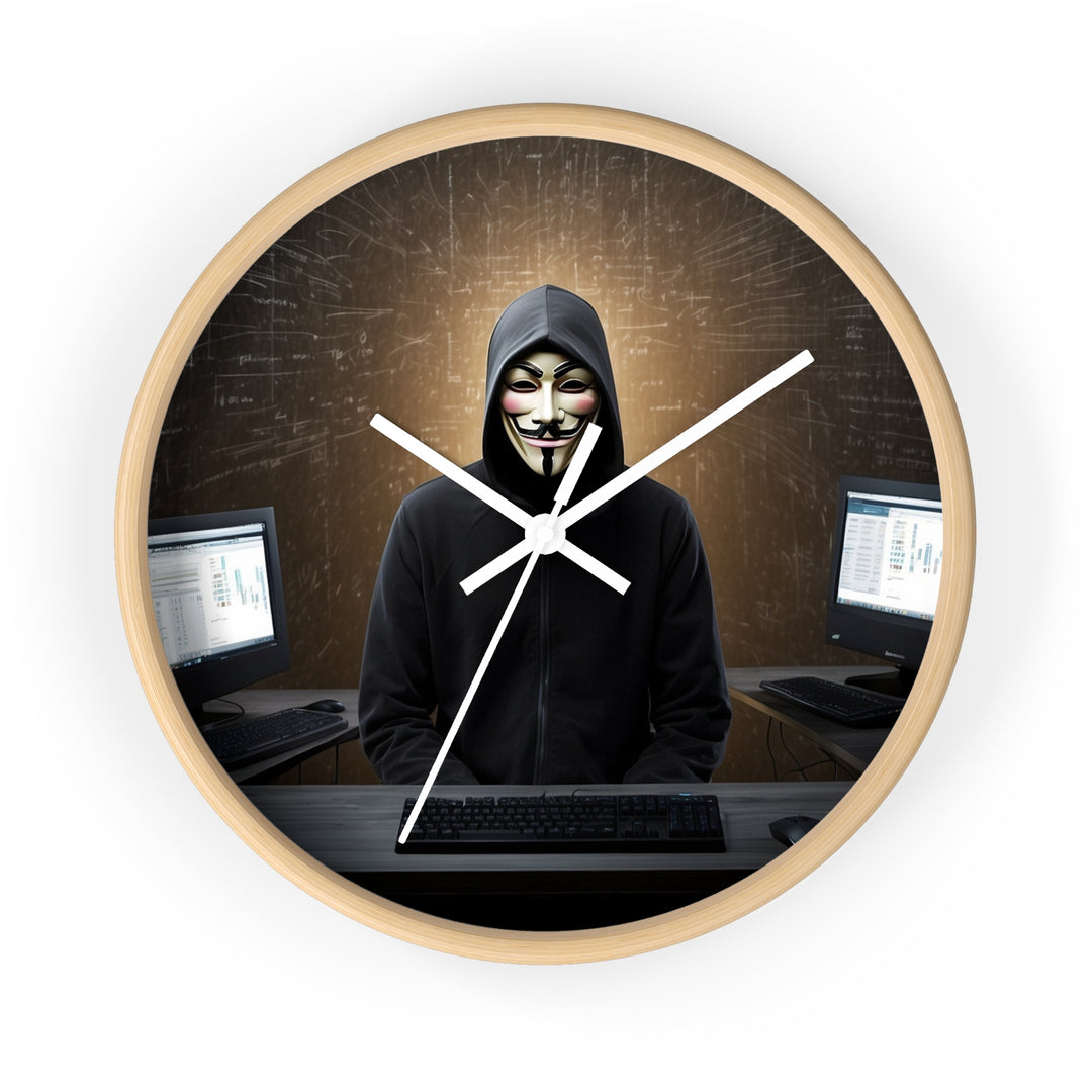 Guy Fawkes Wall Clock