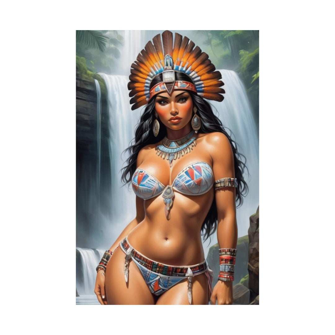 Aztec Warrior Princess Poster