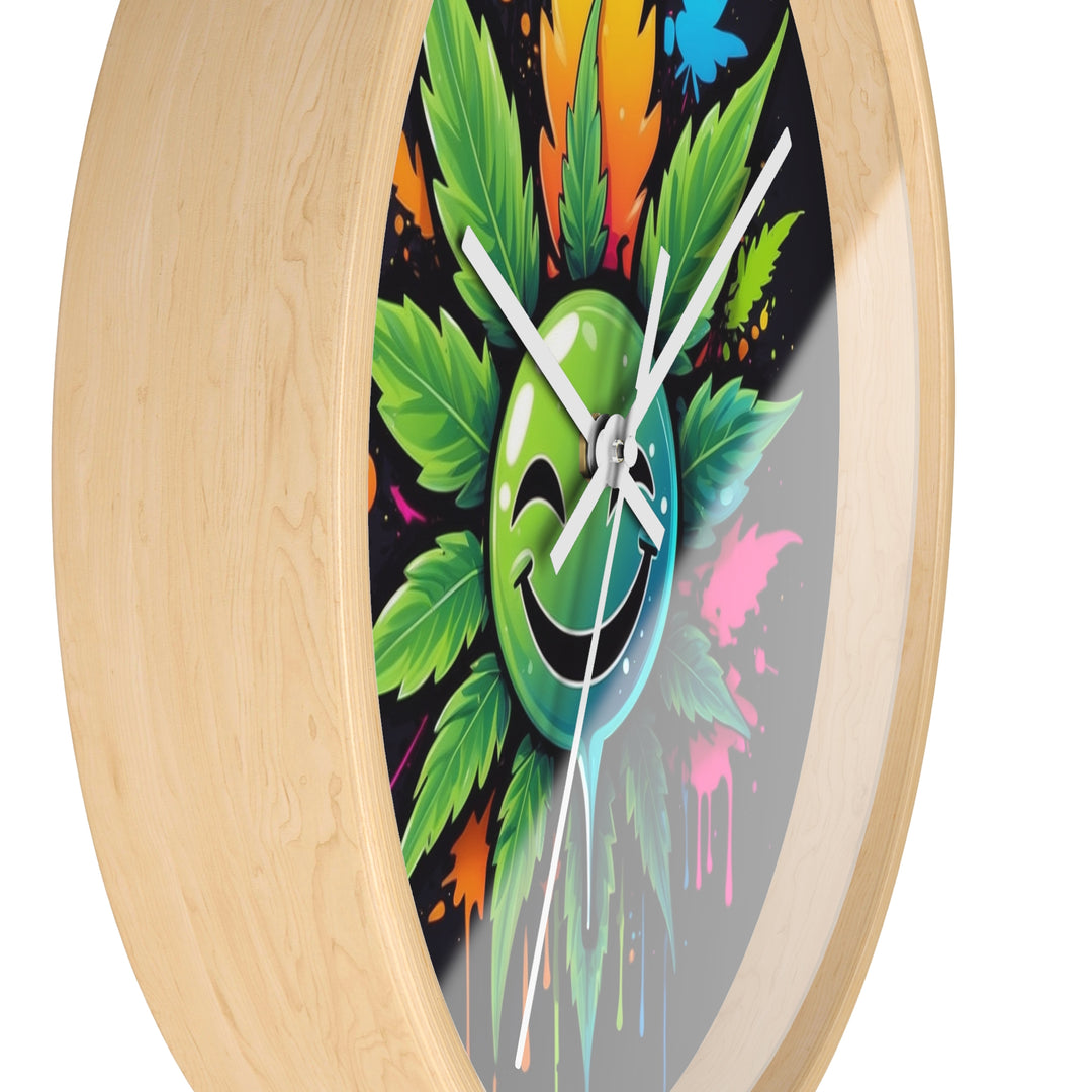 Budlicious Cannabis Wall Clock