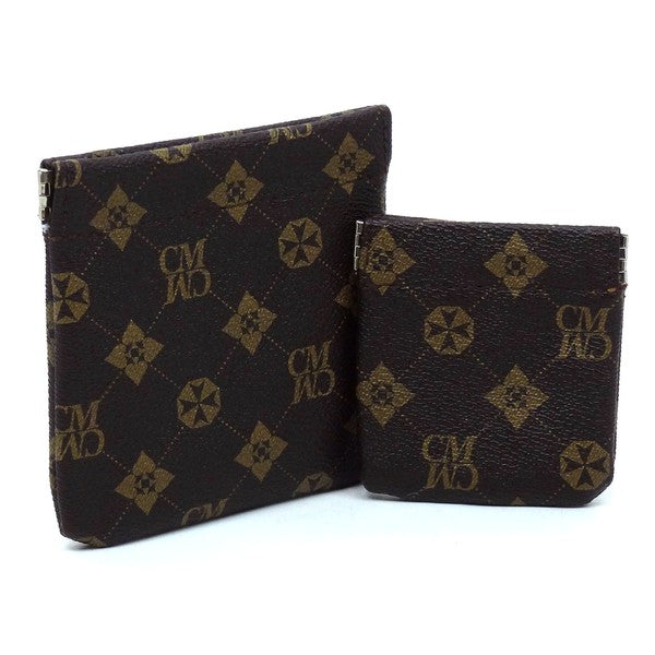 CM Monogram Spring Zip 2-in-1 Coin Purse