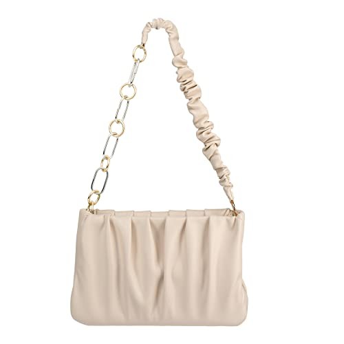 Small Ruched Bag for Women Soft cloudy purse