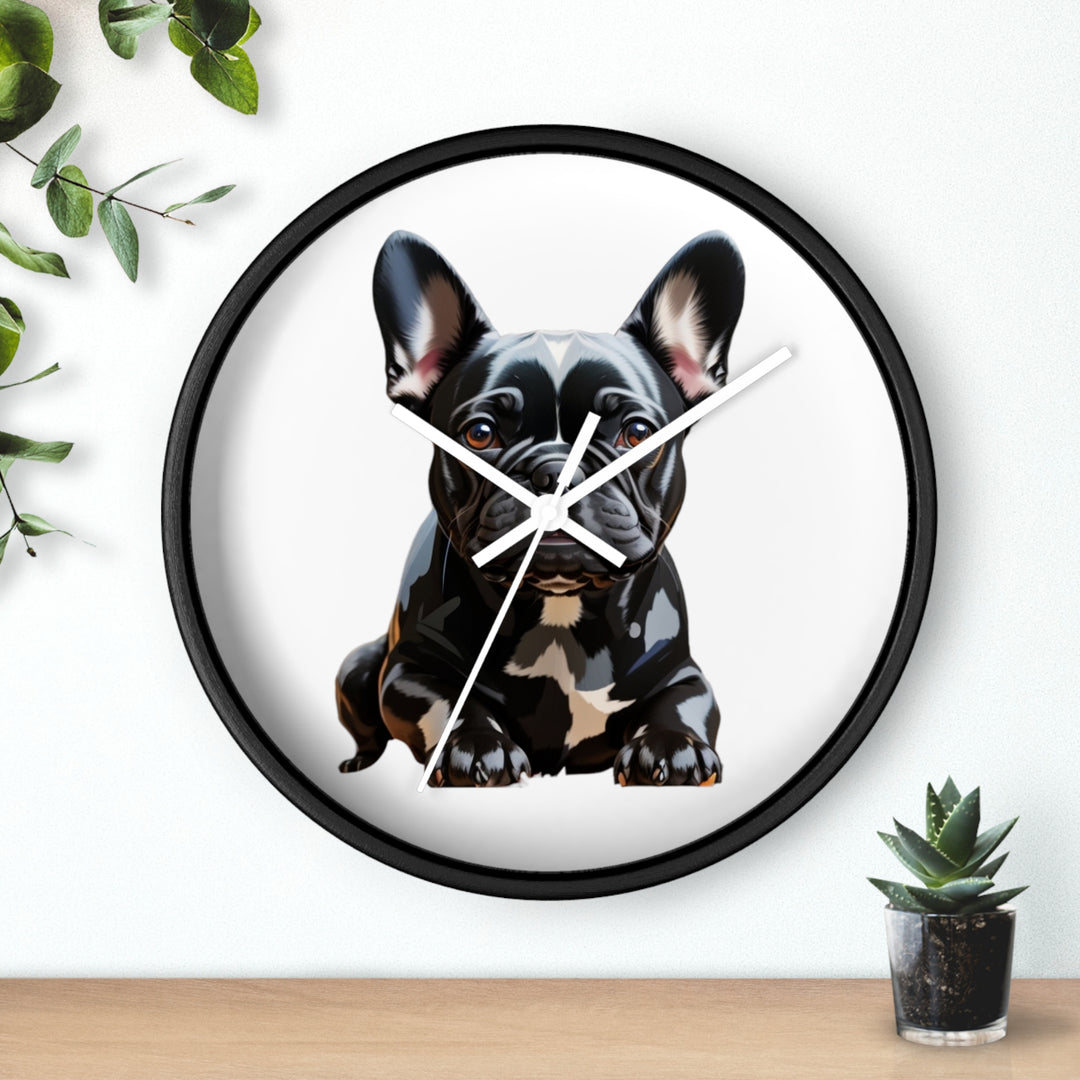 French Bulldog Wall Clock