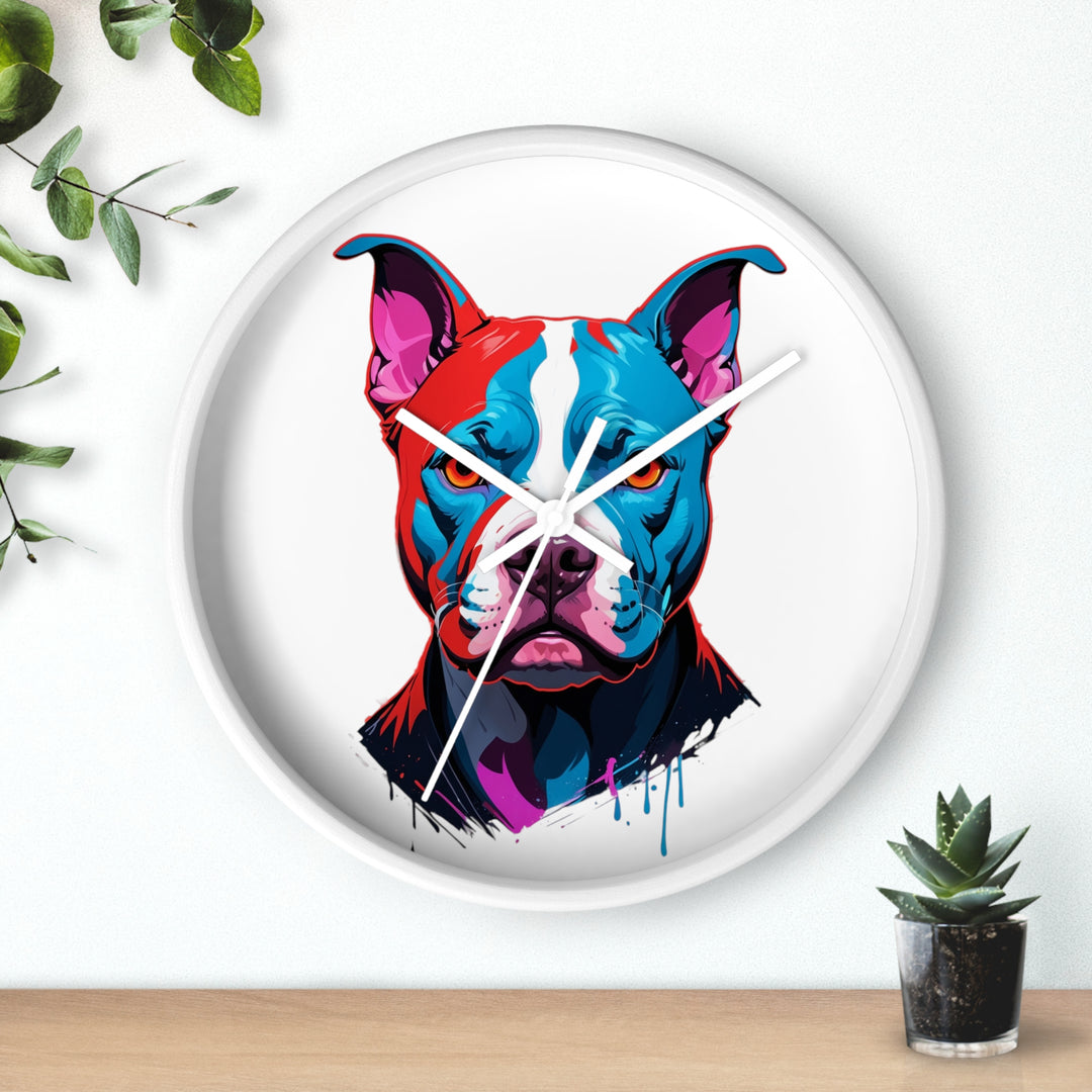 Pitbull Wall Clock