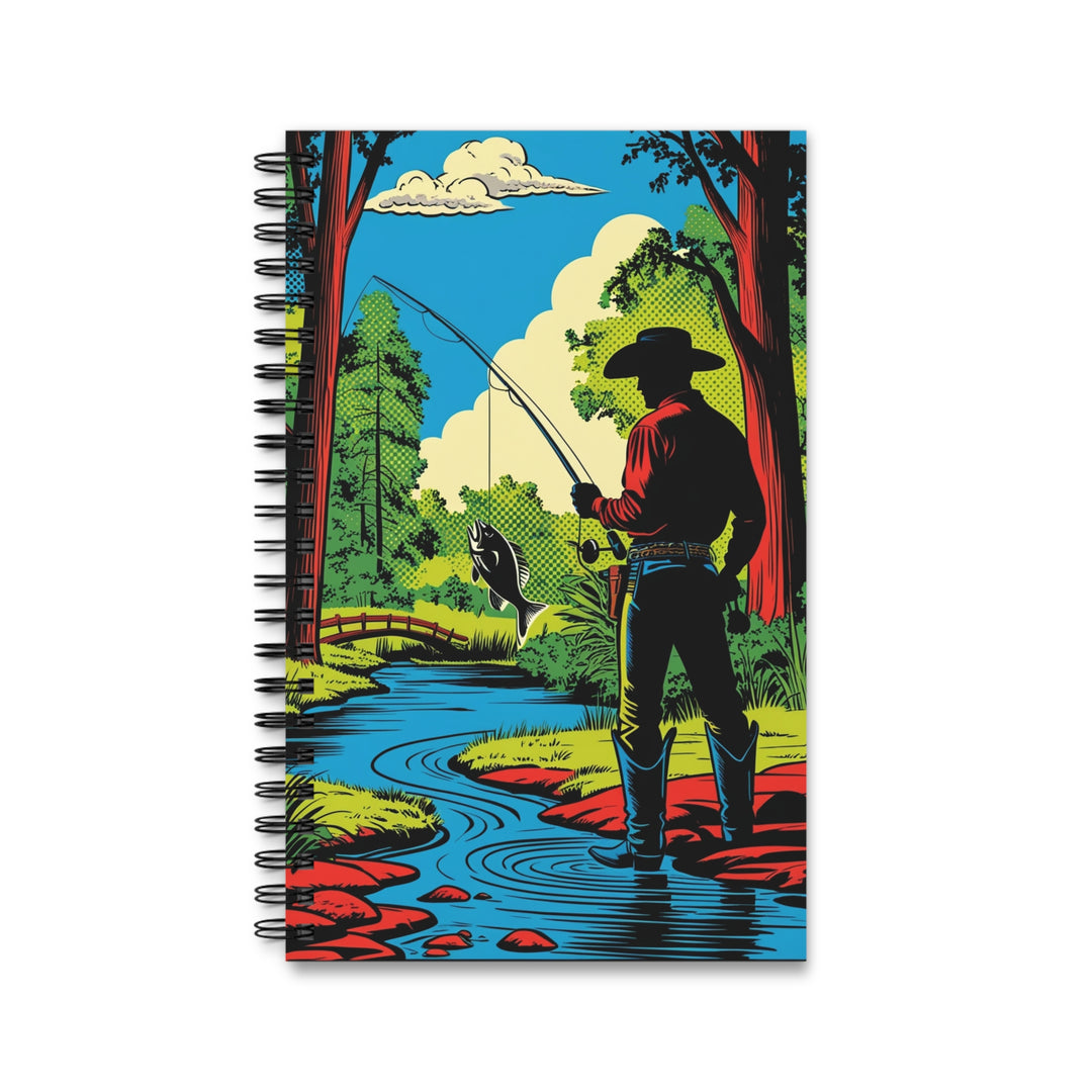 Cowboy Fishing Spiral Journal (EU)