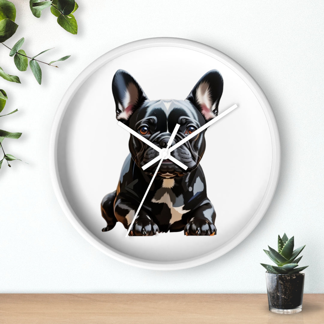 French Bulldog Wall Clock