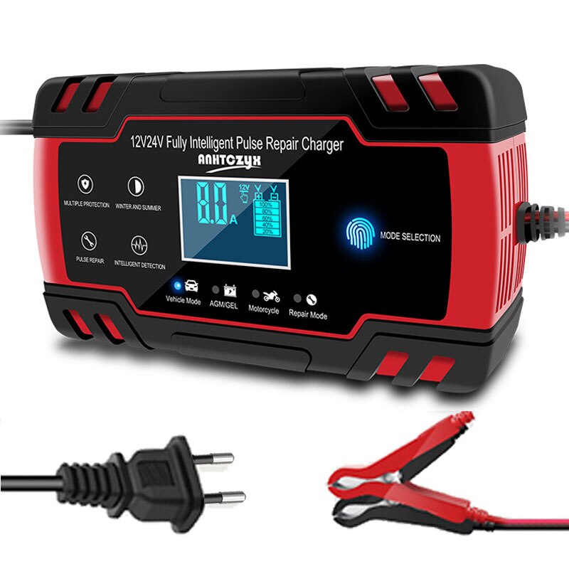 Motorcycle car battery charger