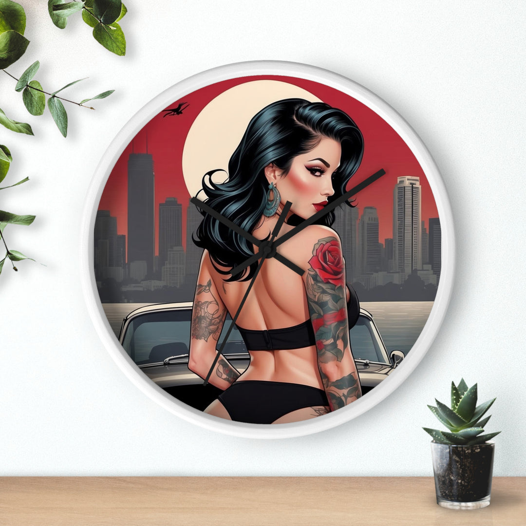 Chicana Wall Clock