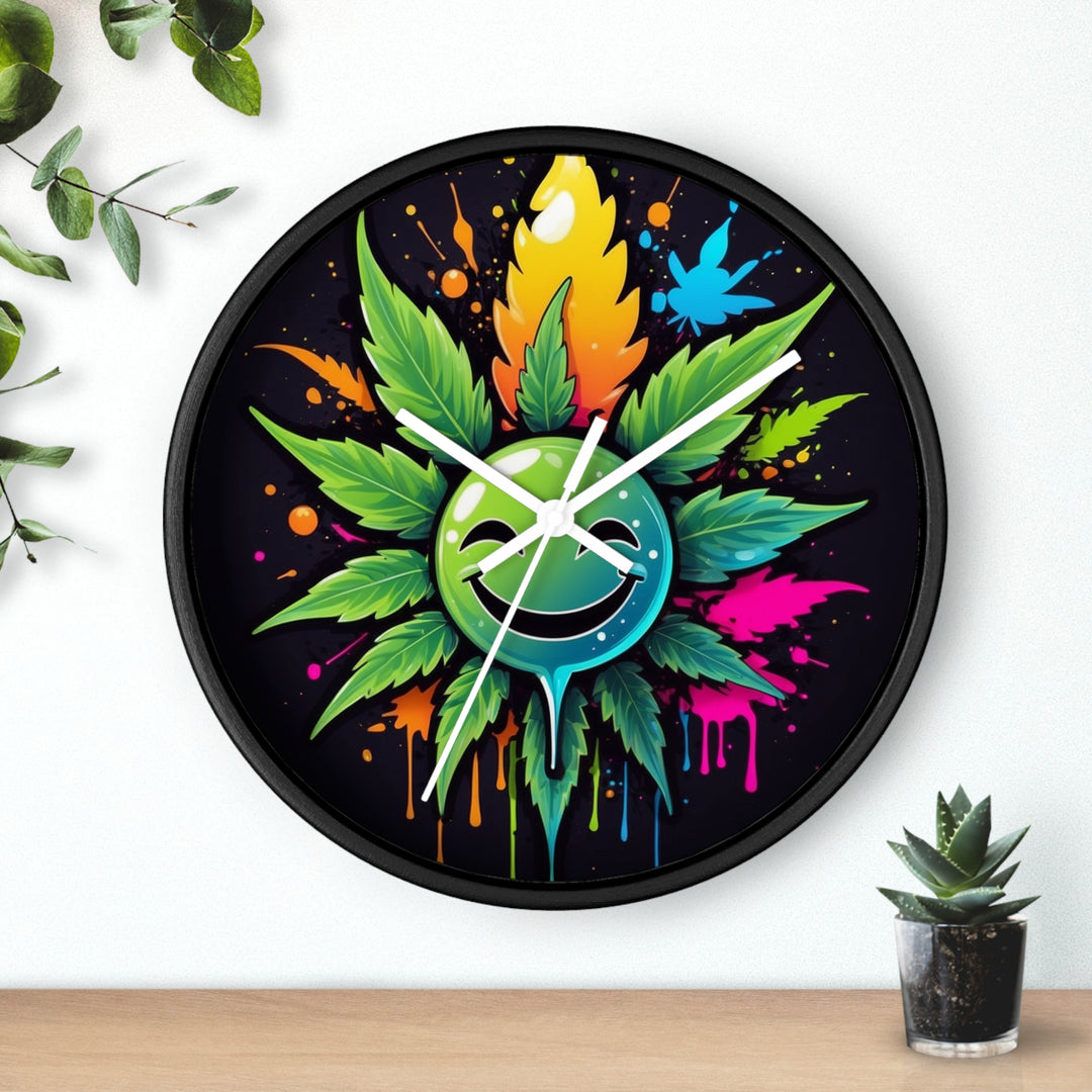 Budlicious Cannabis Wall Clock