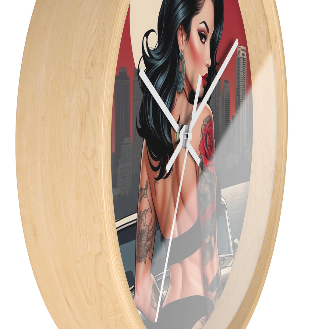 Chicana Wall Clock