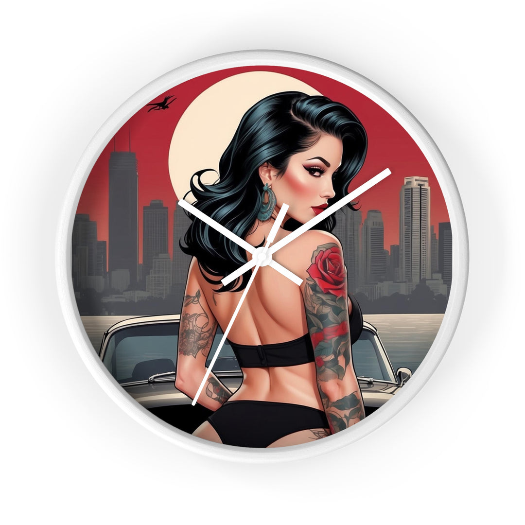 Chicana Wall Clock