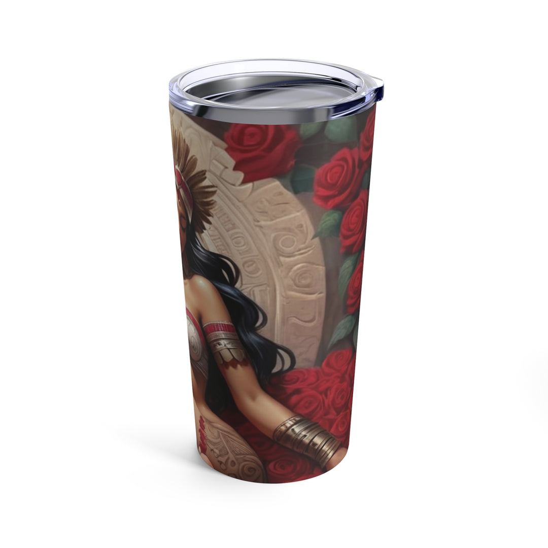 Sleeping Aztec Princess Tumbler 20oz