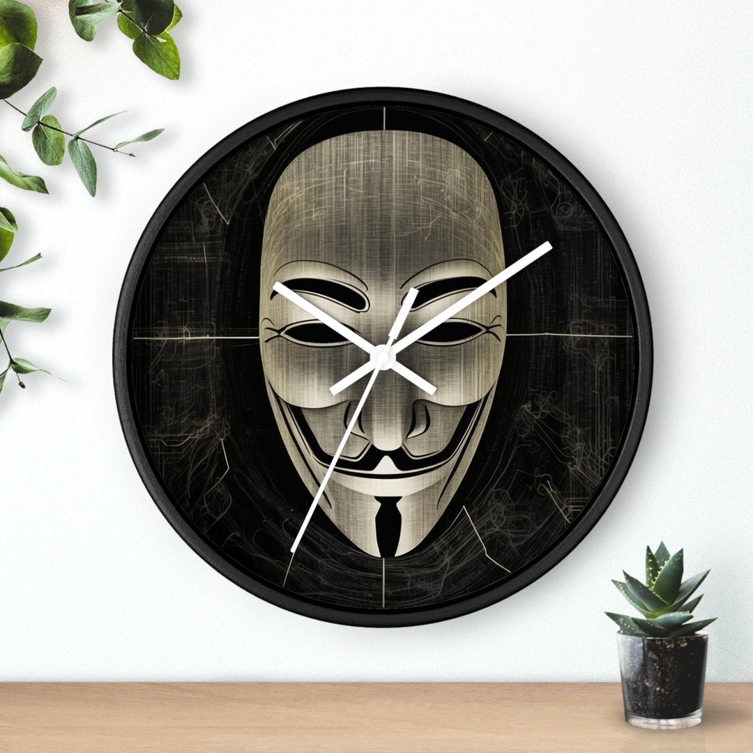 Guy Fawkes Wall Clock