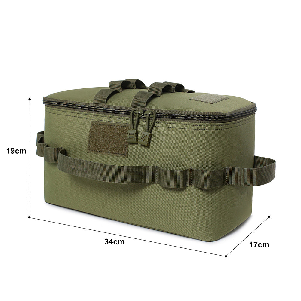 Military Fan Outdoor Camping Picnic Folding Portable Tool Storage Bag