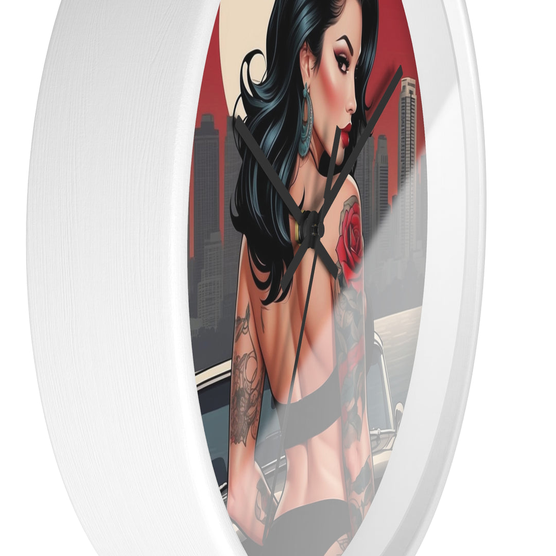 Chicana Wall Clock