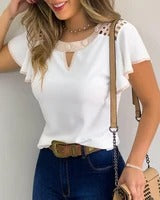 Very beautiful elegant summer blouse