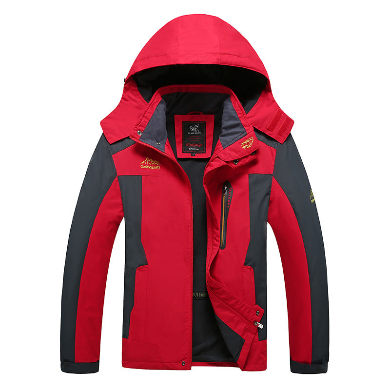 New type of foreign trade, wind resistant, waterproof, waterproof, sports and leisure, jacket, jacket, and outdoor camping outdoors