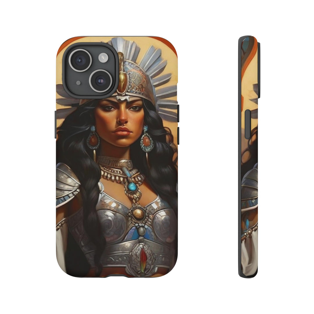 Aztec Warrior Princes Tough Cases