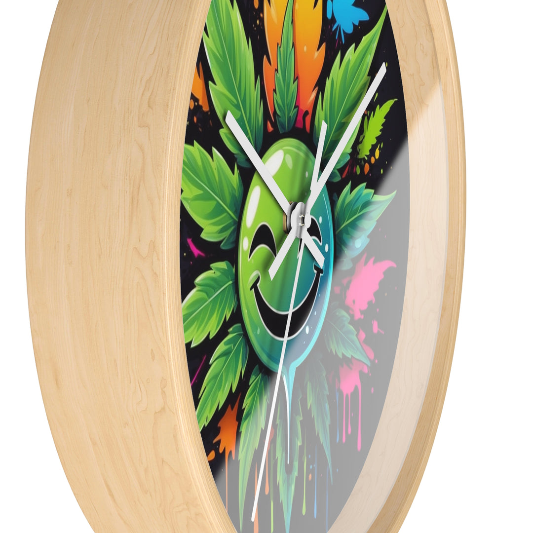 Budlicious Cannabis Wall Clock